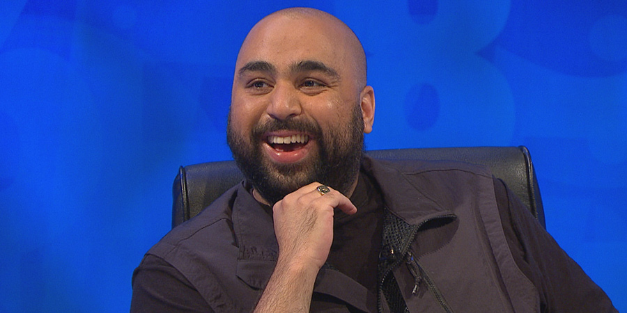 8 Out Of 10 Cats Does Countdown. Asim Chaudhry