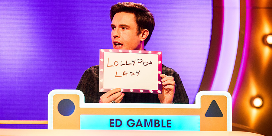 Blankety Blank. Ed Gamble