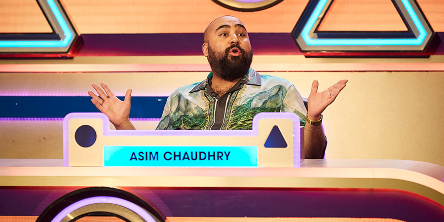 Blankety Blank. Asim Chaudhry