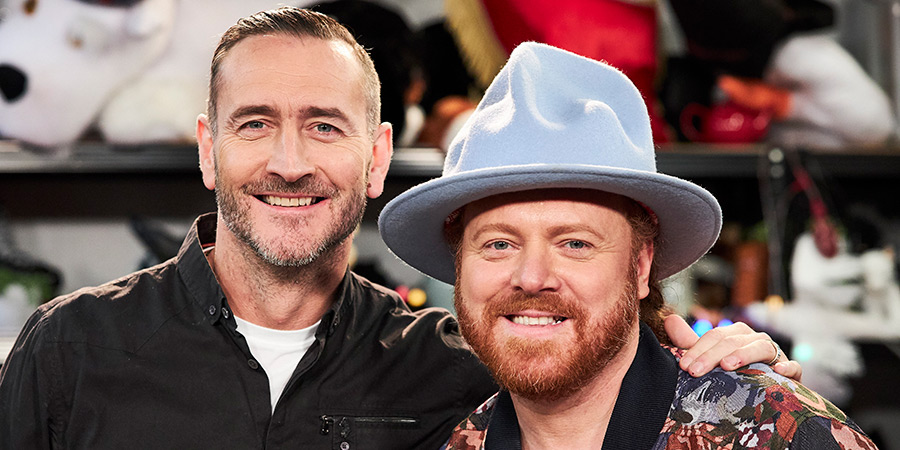 Celebrity Juice. Image shows left to right: Will Mellor, Leigh Francis