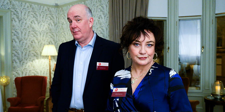 The Chief. Image shows left to right: Cameron Miekelson (Jack Docherty), Barbara (Lorraine McIntosh)