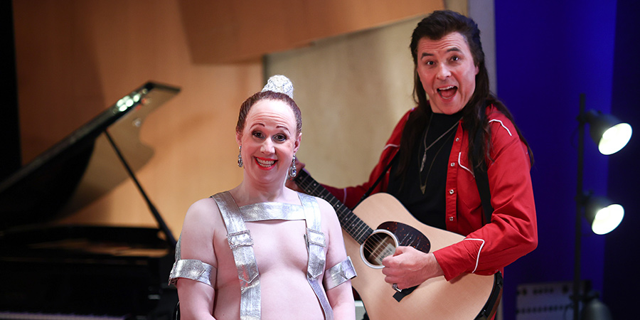 Comic Relief. Image shows from L to R: Matt Lucas, David Walliams