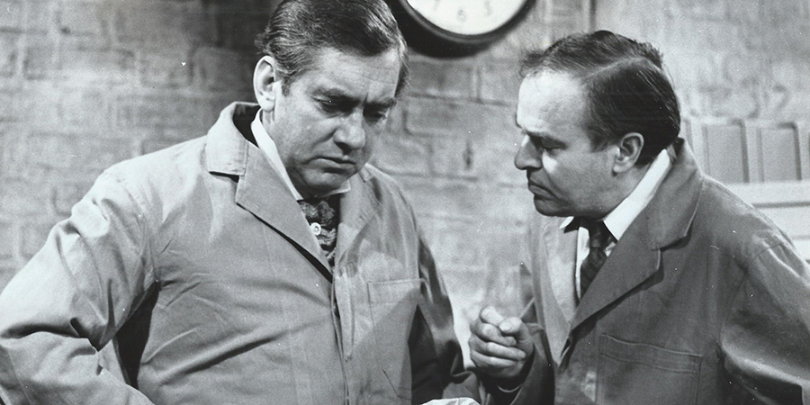 Hancock. Image shows from L to R: Tony Hancock (Tony Hancock), Owen Bowen (Kenneth Griffith) Hancock. Image shows from L to R: Tony Hancock (Tony Hancock), Owen Bowen (Kenneth Griffith)