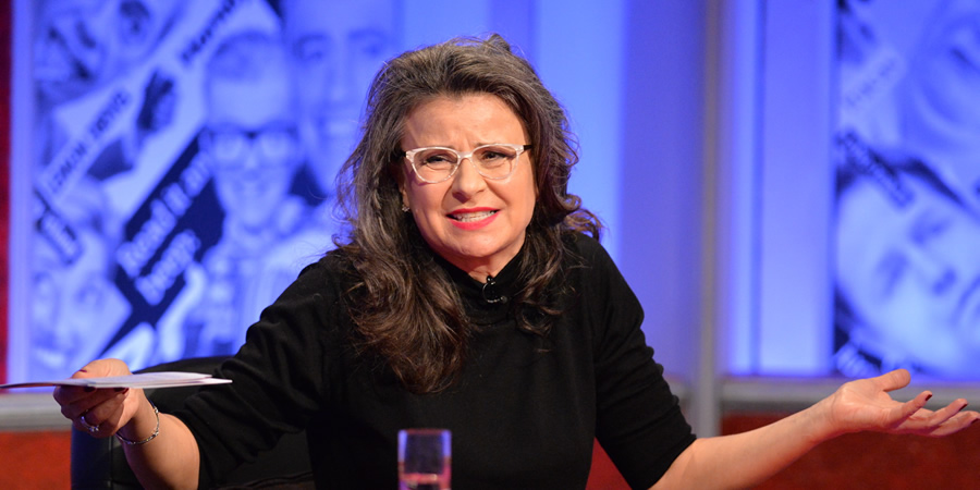 Have I Got News For You. Tracey Ullman. Copyright: BBC / Hat Trick Productions