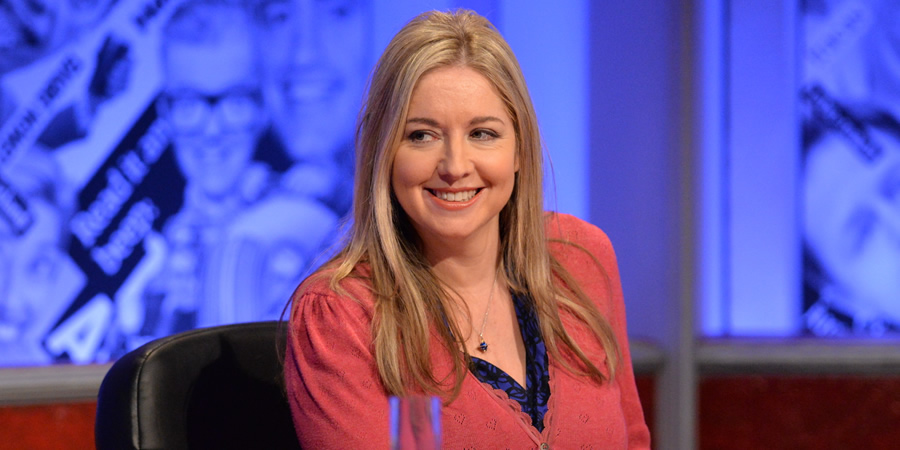 Have I Got News For You. Victoria Coren Mitchell. Copyright: BBC / Hat Trick Productions