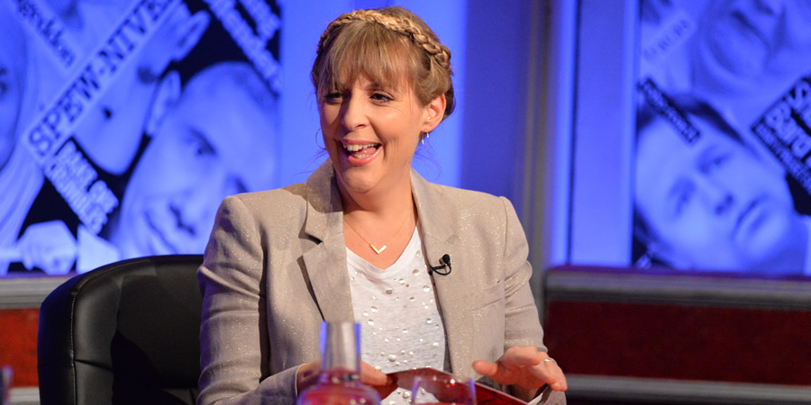 Have I Got News For You. Mel Giedroyc