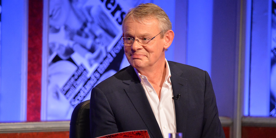 Have I Got News For You. Martin Clunes