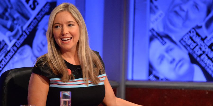 Have I Got News For You. Victoria Coren Mitchell