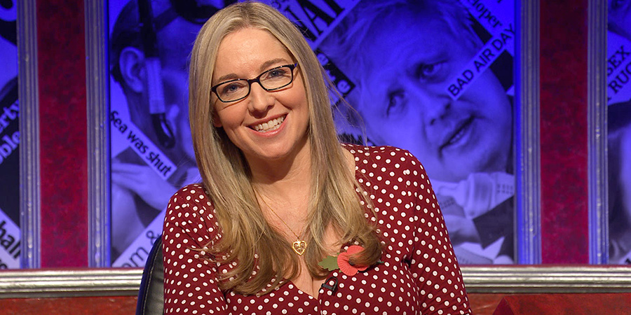 Have I Got News For You. Victoria Coren Mitchell