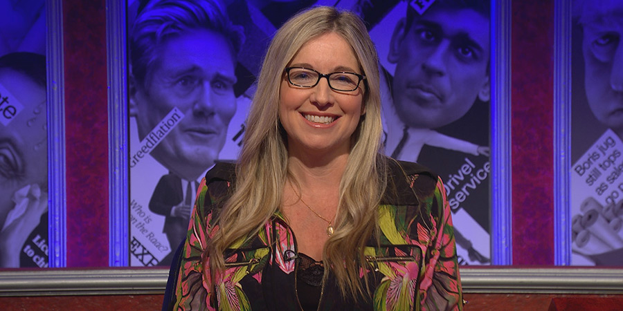 Have I Got News For You. Victoria Coren Mitchell
