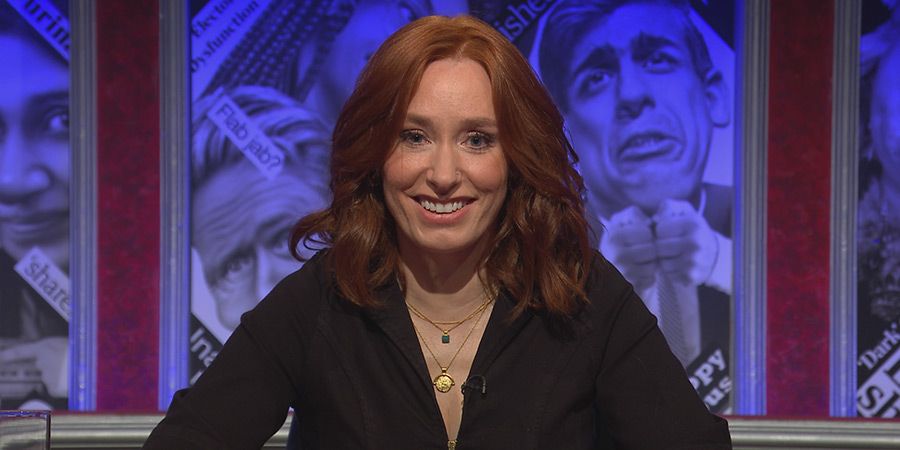 Have I Got News For You. Hannah Fry