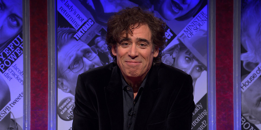 Have I Got News For You. Stephen Mangan