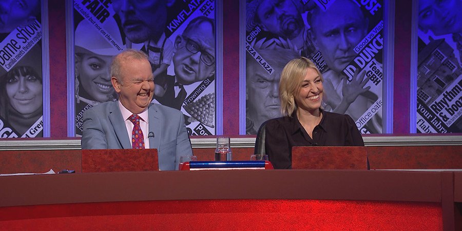 Have I Got News For You. Image shows left to right: Jack Dee, Kelly Cates Have I Got News For You. Image shows left to right: Jack Dee, Kelly Cates