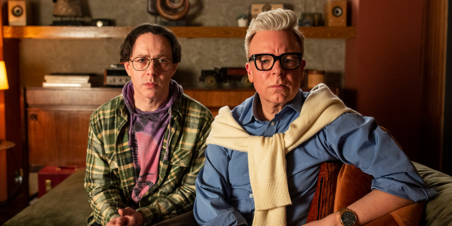 Inside No. 9. Image shows from L to R: Simon Smethurst (Reece Shearsmith), Spencer Maguire (Steve Pemberton)