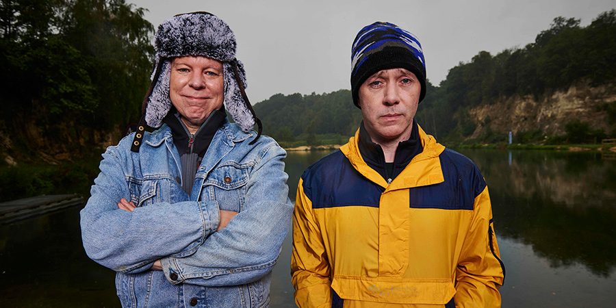 Inside No. 9. Image shows from L to R: Darren (Steve Pemberton), Lawrence (Reece Shearsmith)