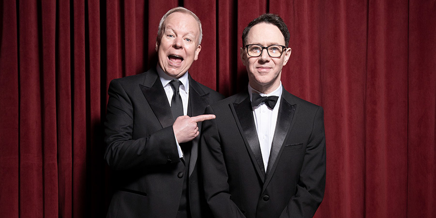 Inside No. 9. Image shows left to right: Steve (Steve Pemberton), Reece (Reece Shearsmith)