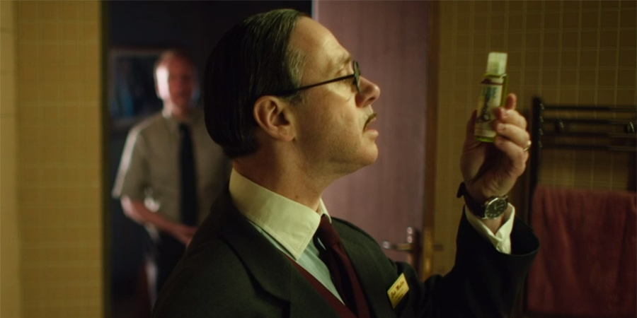 Inside No. 9. Image shows from L to R: Felix Hughes (Steve Pemberton), Eric (Reece Shearsmith)