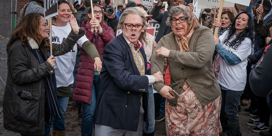 The League Of Gentlemen. Image shows from L to R: Edward (Reece Shearsmith), Tubbs (Steve Pemberton). Copyright: BBC