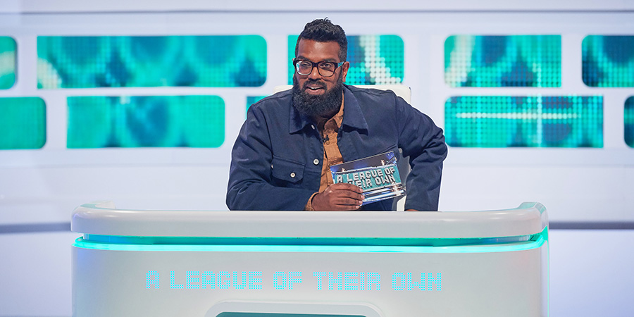 A League Of Their Own. Romesh Ranganathan. Copyright: CPL Productions