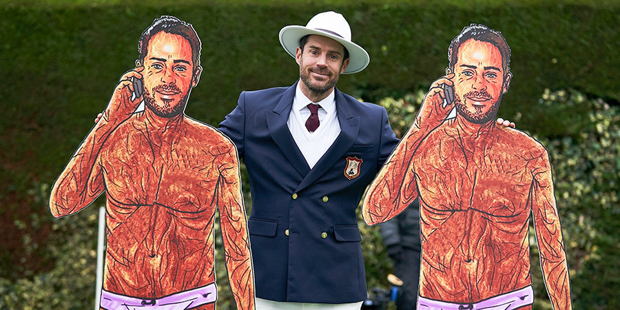 A League Of Their Own. Jamie Redknapp. Copyright: CPL Productions