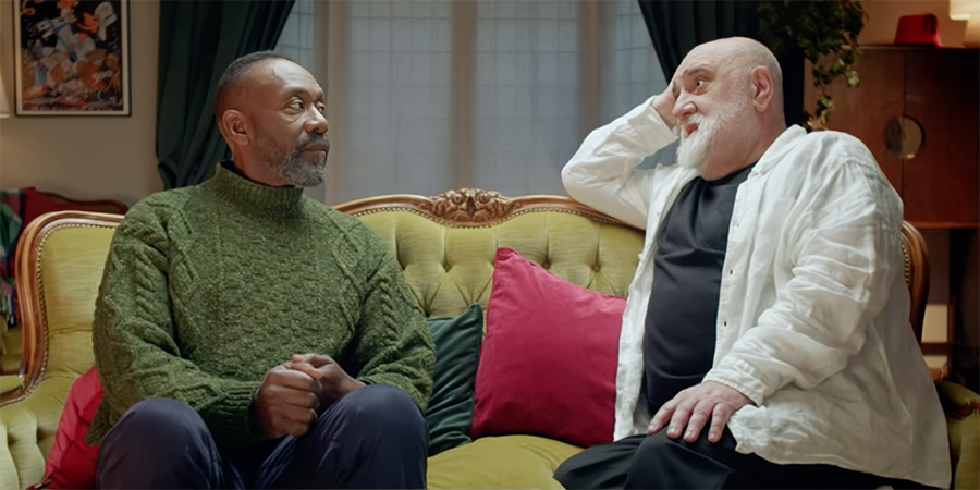 Legends Of Comedy With Lenny Henry. Image shows left to right: Lenny Henry, Alexei Sayle