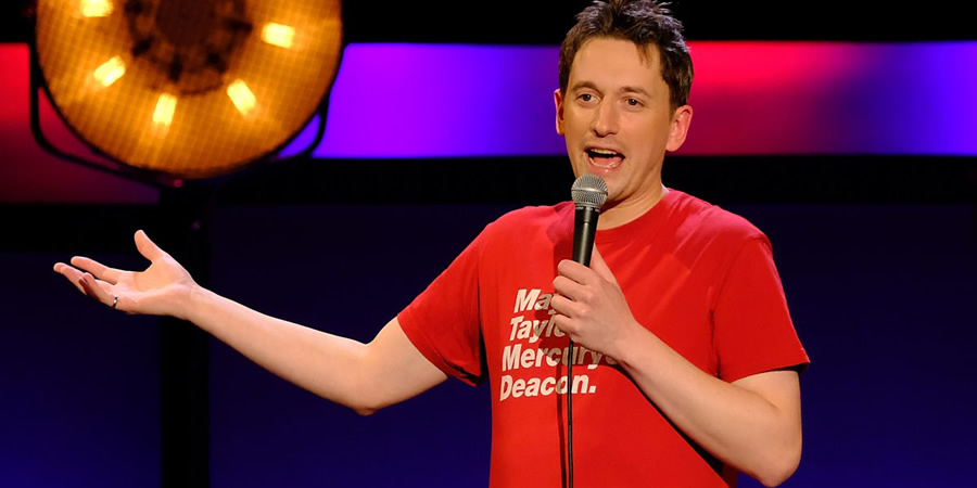 Live From The BBC. John Robins. Copyright: Phil McIntyre Entertainment