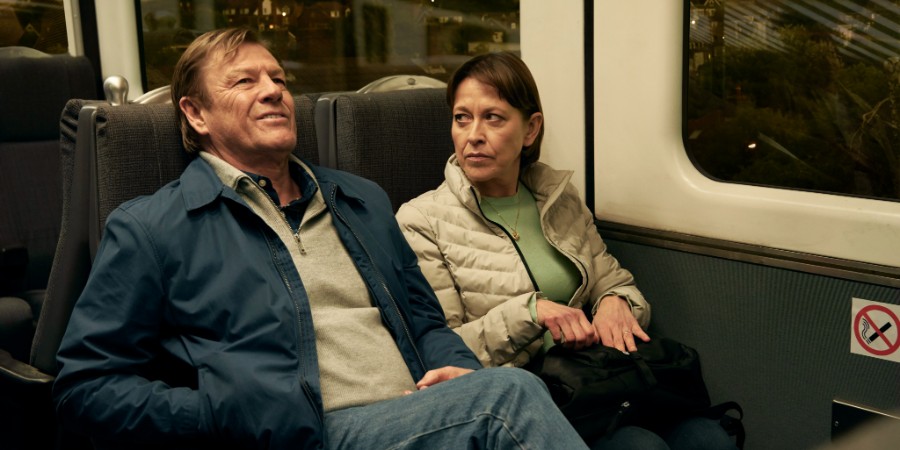 Marriage. Image shows from L to R: Ian (Sean Bean), Emma (Nicola Walker)