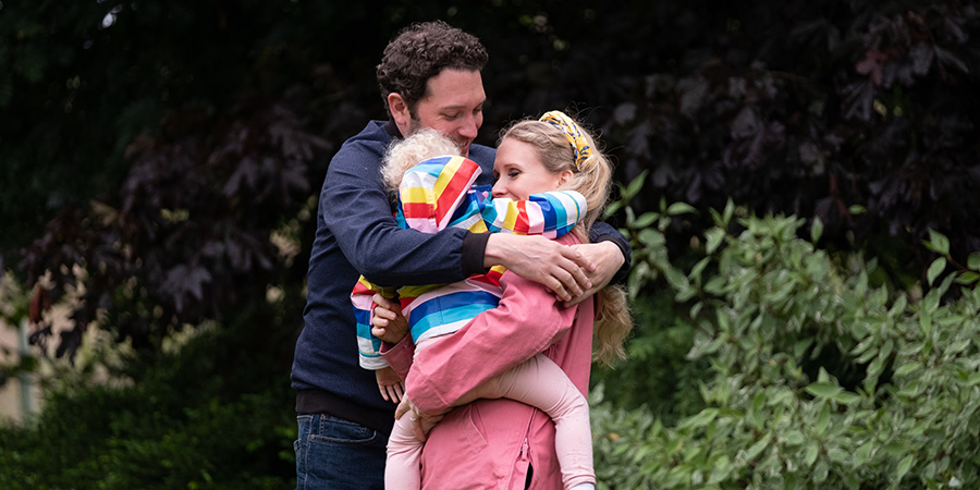 Meet The Richardsons. Image shows from L to R: Jon (Jon Richardson), Lucy (Lucy Beaumont)