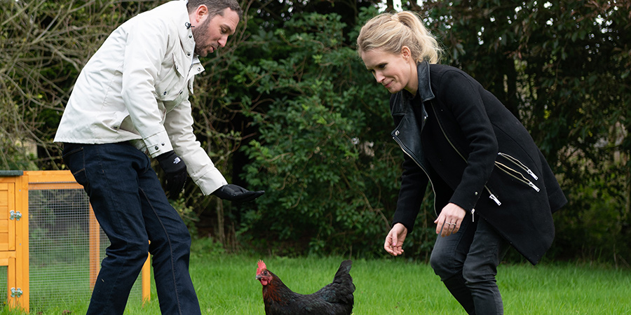 Meet The Richardsons. Image shows from L to R: Jon (Jon Richardson), Lucy (Lucy Beaumont)