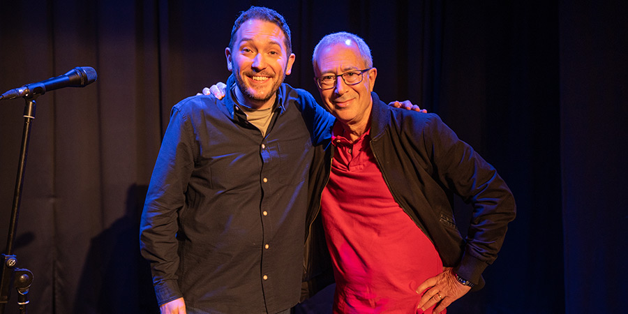 Meet The Richardsons. Image shows left to right: Jon (Jon Richardson), Ben Elton