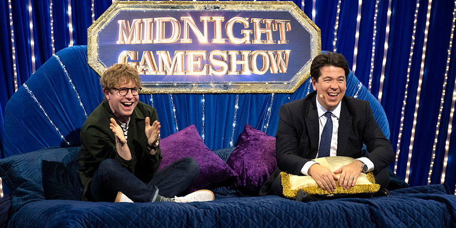 Michael McIntyre's Big Show. Image shows left to right: Josh Widdicombe, Michael McIntyre