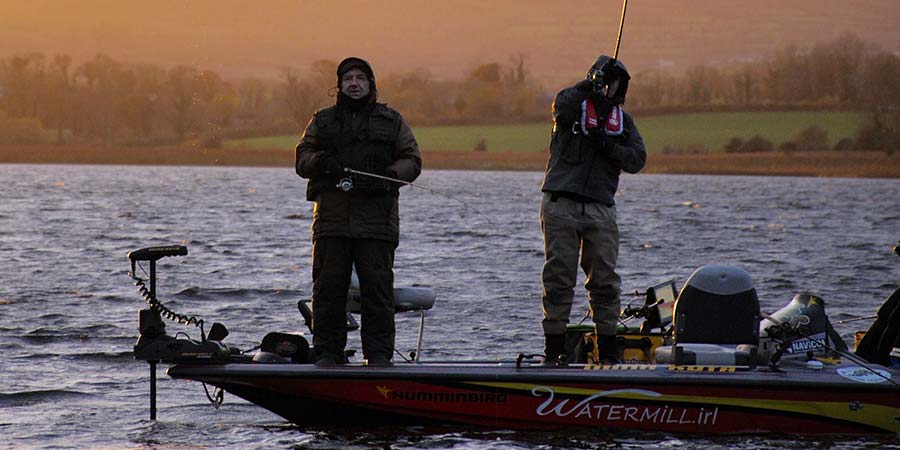 Mortimer & Whitehouse: Gone Fishing. Image shows from L to R: Bob Mortimer, Paul Whitehouse. Copyright: Owl Power