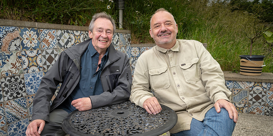 Mortimer & Whitehouse: Gone Fishing. Image shows left to right: Paul Whitehouse, Bob Mortimer Mortimer & Whitehouse: Gone Fishing. Image shows left to right: Paul Whitehouse, Bob Mortimer