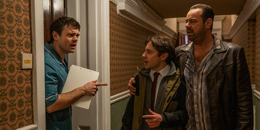 Tom Hanson, Ryan Sampson and Danny Dyer Tom Hanson, Ryan Sampson and Danny Dyer
