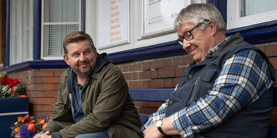 Only Child. Image shows left to right: Richard (Greg McHugh), Ken (Gregor Fisher) Only Child. Image shows left to right: Richard (Greg McHugh), Ken (Gregor Fisher)