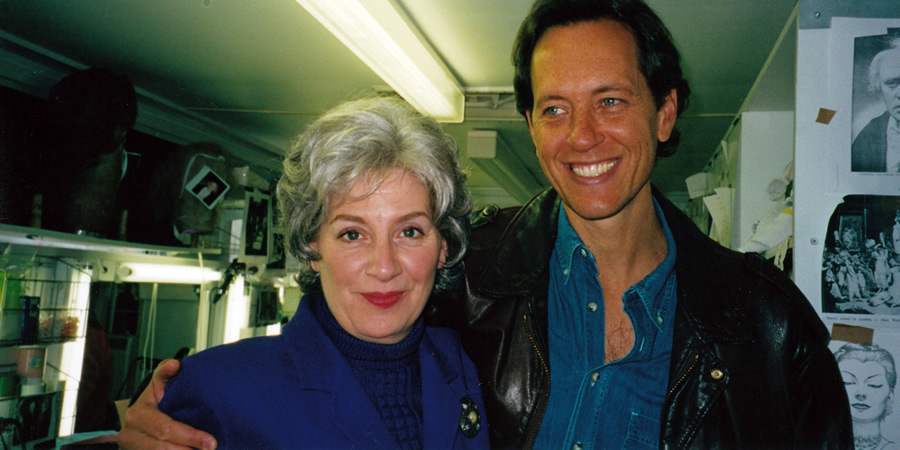Our Friend Victoria. Image shows from L to R: Victoria Wood, Richard E. Grant. Copyright: Phil McIntyre Entertainment