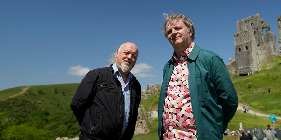 Perfect Pub Walks With Bill Bailey. Image shows left to right: Bill Bailey, Paul Merton