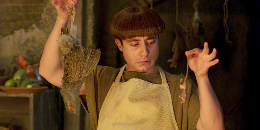 Plebs. Grumio (Ryan Sampson). Copyright: RISE Films