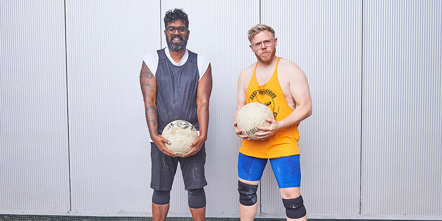 Rob And Romesh Vs. Image shows from L to R: Romesh Ranganathan, Rob Beckett