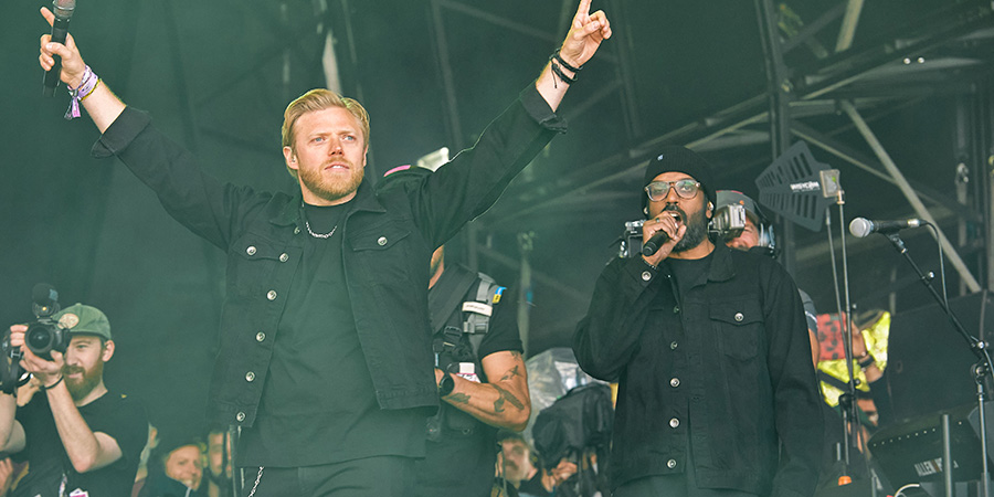 Rob And Romesh Vs. Image shows left to right: Rob Beckett, Romesh Ranganathan