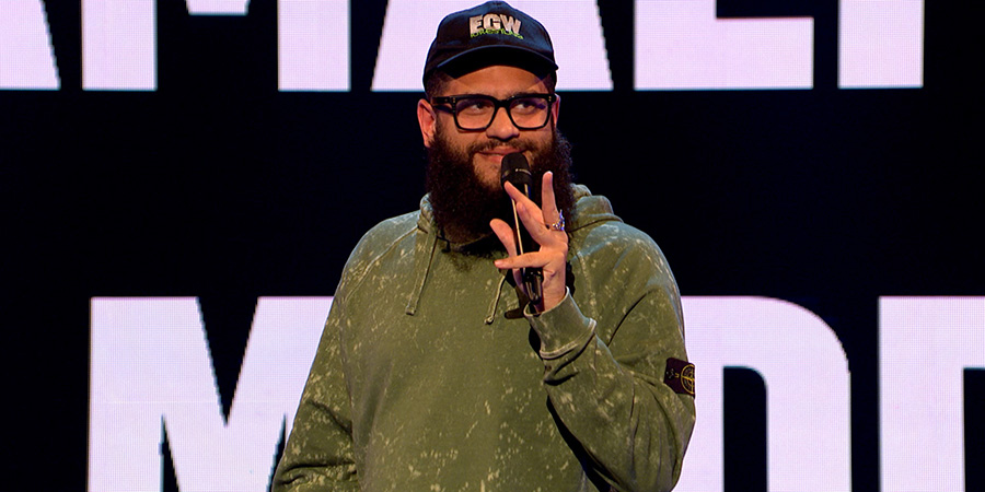 The Russell Howard Hour. Jamali Maddix. Credit: Avalon Television