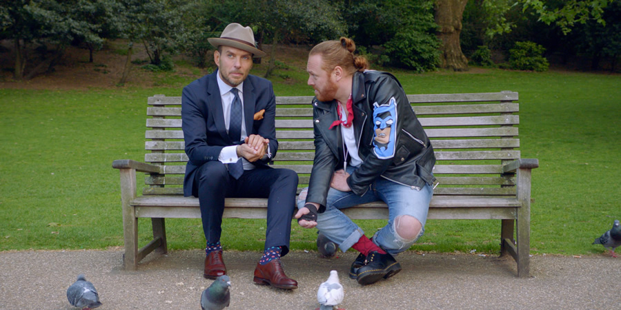 Shopping With Keith Lemon. Image shows from L to R: Matt Goss, Leigh Francis