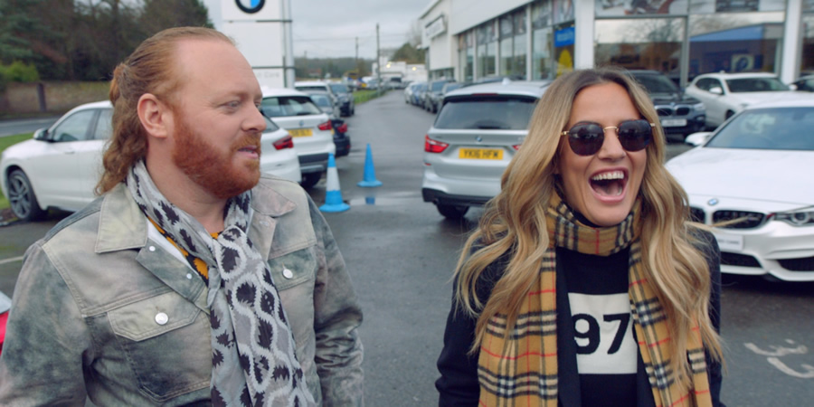 Shopping With Keith Lemon. Image shows from L to R: Leigh Francis, Caroline Flack