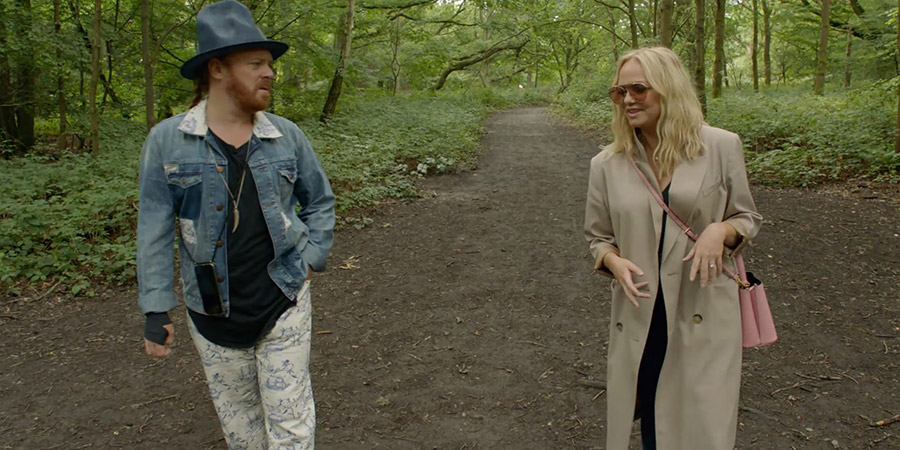 Shopping With Keith Lemon. Image shows from L to R: Leigh Francis, Emma Bunton. Copyright: Talkback