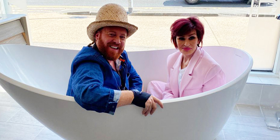 Shopping With Keith Lemon. Image shows from L to R: Leigh Francis, Sharon Osbourne