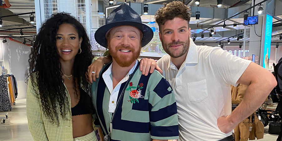 Shopping With Keith Lemon. Image shows left to right: Vick Hope, Leigh Francis, Jordan North