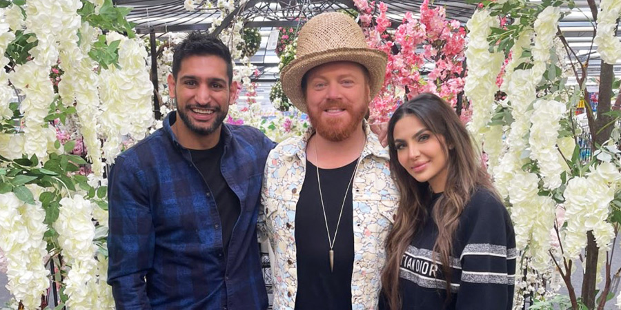 Shopping With Keith Lemon. Image shows left to right: Amir Khan, Leigh Francis, Faryal Makhdoom