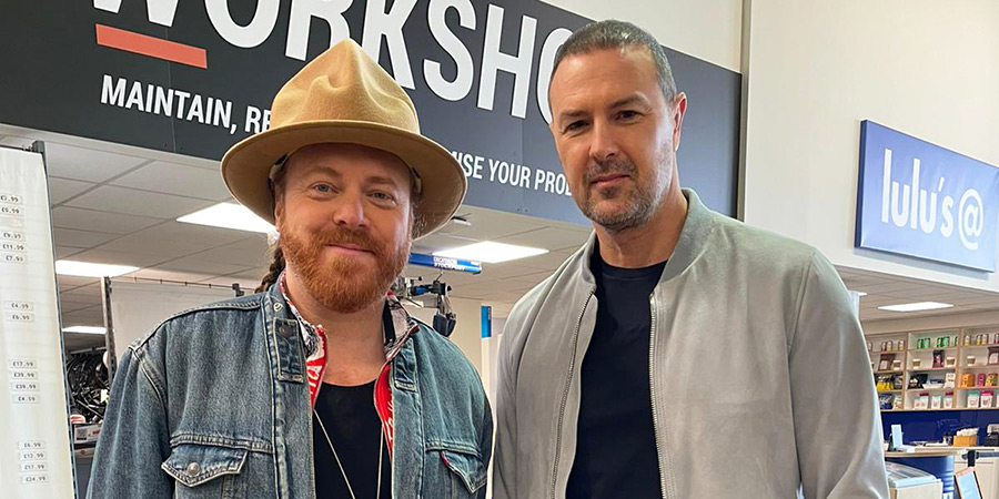 Shopping With Keith Lemon. Image shows left to right: Leigh Francis, Paddy McGuinness