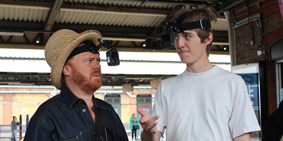 Shopping With Keith Lemon. Image shows left to right: Leigh Francis, Francis Bourgeois