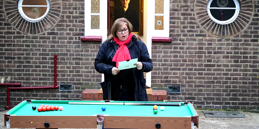 Taskmaster. Liza Tarbuck. Copyright: Avalon Television